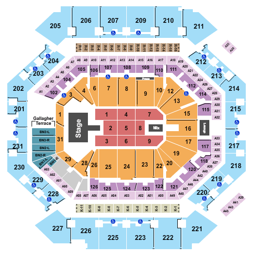 Barclays Center New Edition Seating Chart